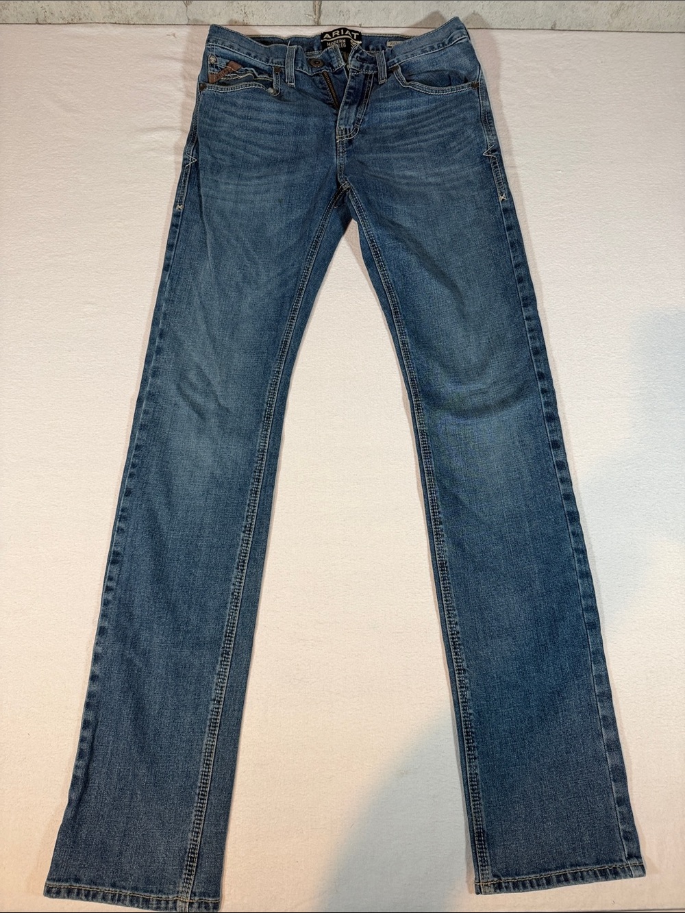 Ariat M8 31/38 Men's Bootcut Jeans in Blue Wash